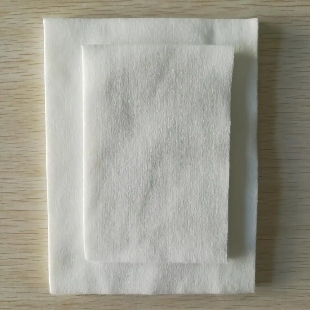Free samples white colour 80% viscose 20%polyester smooth spunlace nonwoven fabric for cleaning cloths