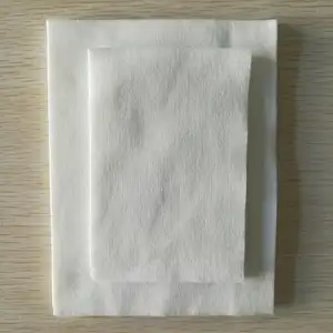 White Cloth Free Samples White Colour 80% Viscose 20%polyester Smooth Spunlace Nonwoven Fabric For Cleaning Cloths