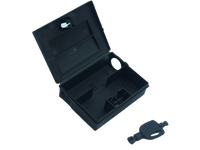 Station d'appât pour souris sans cruauté réutilisable Boîte d'appât en plastique durable Station d'appât pour rat pour la maison et le jardin