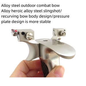 หนังสติ๊กเหล็กอัลลอยด์แท้รุ่นใหม่ ยิงเร็ว หนังยืดเรียบ แรงดีเยี่ยม สำหรับกิจกรรมกลางแจ้ง ความแม่นยำสูง ระดับมืออาชีพ - Product Image 4