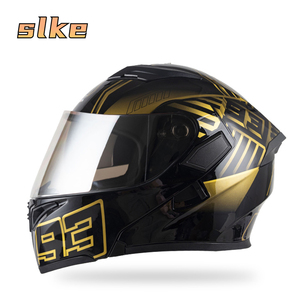 <span class=keywords><strong>Casco</strong></span> Abatible para Motocicleta y Motocross SLKE DOT CE de Alta Calidad con Cierre Rápido y Visera Doble - Product Image 1