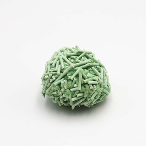 Arena para gatos biodegradable ecológica de 1,5mm, té verde con sabor a tofu, desechable - Product Image 4
