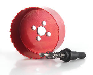 Jeu de scies cloches bimétalliques M42 Cobalt <span class=keywords><strong>Starcraft</strong></span> avec adaptateur, garantie <span class=keywords><strong>3</strong></span> ans, pour contreplaqué, lames à pointe carbure, mandrin intégré - Product Image 1