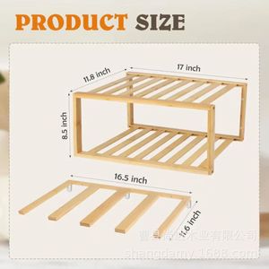 New <b>wall</b>-mounted wooden <b>shoe</b> <b>rack</b>, <b>wall</b>-mounted <b>shoe</b> storage <b>rack</b>, solid wood <b>shoe</b> storage <b>rack</b>, bamboo boot <b>rack</b> - Product Image 2