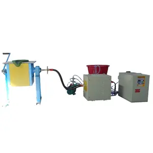 Industrial Induction Energy Saving Melting Furnace For Gold Silver Copper