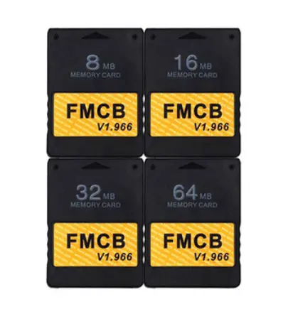 Thẻ Nhớ FMCB 8MB/16MB/32MB/ 64MB Tốc Độ Cao Cho Bảng Điều Khiển PS2 Cho Phụ Kiện Bộ Điều Khiển Sốc Kép