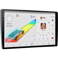 Nuevo Estéreo Inalámbrico Portátil para Auto de 12 Pulgadas con Apple CarPlay, Android Auto y Mirror Link para Autos, Camionetas, Vehículos Recreativos y Tablets