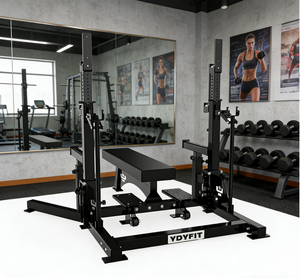 Attrezzatura Commerciale Personalizzata per Palestra: Combo Rack Panca Powerlifting con Supporti per Braccia, Allenamento Tricipiti, Petto e Schiena <span class=keywords><strong>in</strong></span> Acciaio Inossidabile - Product Image 1