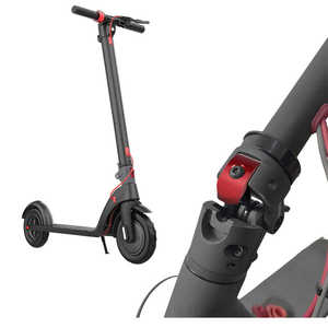 Cerniera e Linguetta di Bloccaggio Rinforzata con Gancio Pieghevole per Monopattino Elettrico Xiaomi M365/Pro Nero/Rosso/Argento - Product Image 2