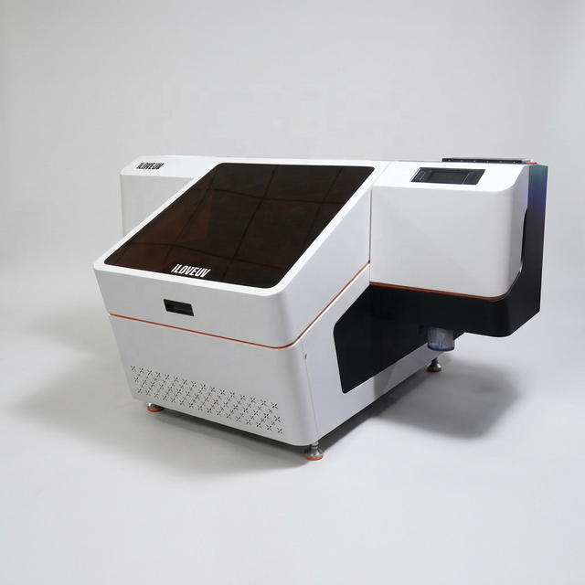 All-in-One Automatic Flatbed UV Printer for Small Business 2 Heads Print Phone Cases Bottles Gift Signs One Machine Solves All