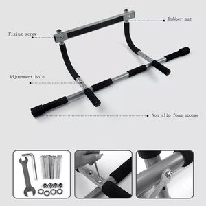 Barra de Apertura de Puerta Portátil de Acero Reforzado |   Barra de Ejercicio para Entrenamiento de la Parte Superior del Cuerpo <span class=keywords><strong>Max</strong></span> Limit |   Barra de Dominadas Antideslizante con Agarre Múltiple - Product Image 3