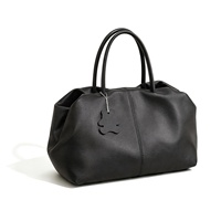 Sac fourre-tout de luxe pour femme en cuir véritable de vachette tanné végétal, décontracté, pour le quotidien, avec fermeture magnétique, grande capacité, en polyester
