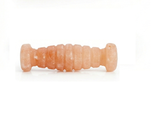 Natural Organic Material Portable Handheld Himalayan Salt Massage <b>Roller</b> Body Tool <b>Textured</b> Cylindrical Personal Care Pak - Product Image 1
