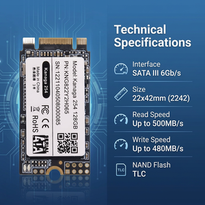 Prix de gros M.<span class=keywords><strong>2</strong></span> 2242 SSD SATA III 6Gb/s Disque SSD interne 128 Go 256 Go 512 Go pour ordinateur portable et de bureau - Product Image 4