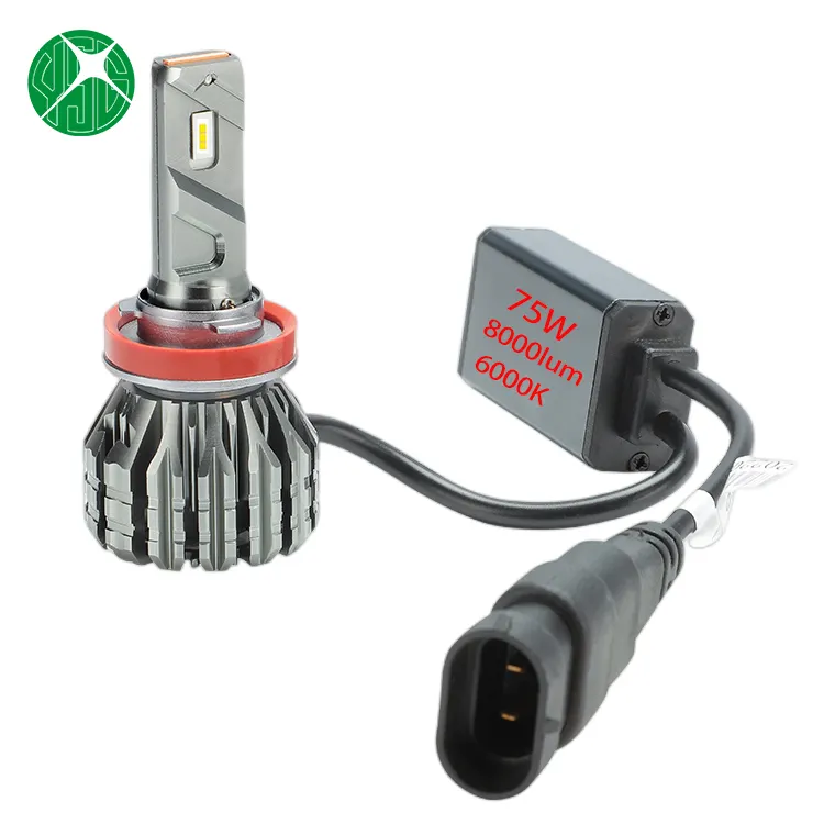 S15 Fast delivery 1*Pair MOQ 75watt led headlight auto lighting system h7 h11 h4 led headlights