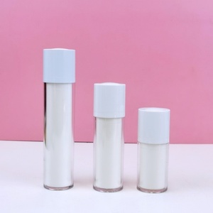 Cosmetic Airless <b>Bottle</b> and Jar 15ml 30ml 50ml Airless <b>Pump</b> <b>Bottle</b> Matte Color for Serum Lotion - Product Image 2