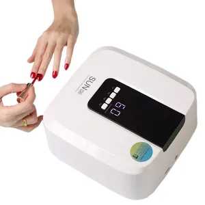 Hot Sale New Product High Power 128w Cordless Pro Cure UV LED Nail Lamp Rechargeable Gel Nail Dryer wholesale supplier
