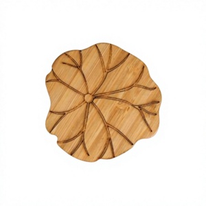 Posavasos Octagonal de Madera con Incrustaciones de Hueso, Hecho a Mano, Ecológico, 400 mm de Diámetro, 5 mm de Grosor, para Té y Café, BS INTERNATIONAL, Alta Calidad - Product Image 5