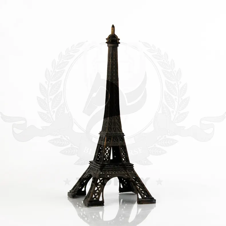 Mini Torre Eiffel de hierro de alta calidad, regalo de artesanía de Metal personalizado, Torre Eiffel
