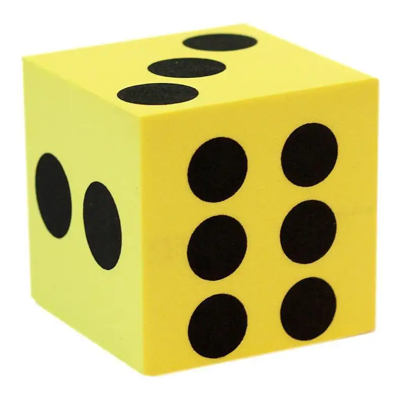 Big dice creative combination EVA foam dice 12 square six-sided dice for children's early education puzzle