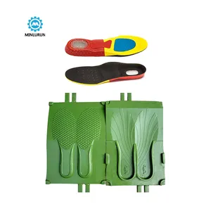 Molde de plantilla de hoja Eva para zapatos, plantillas moldeadas por inyección de plástico, certificado Iso, para producción a granel, troquel de calzado