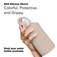 Bouteille d'eau en verre avec manches en silicone pour café, contenant personnalisé, basse quantité minimale de commande, gourde pour l'extérieur, nouveau design, ml