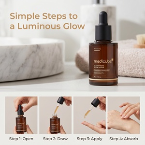 Crème Éclat au Glutathion et Vitamine C pour une Radiance Pure 24h, Booster Antioxydant Illuminateur pour une Peau Effet Verre Coréen - Product Image 5