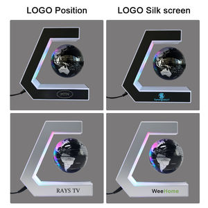 Mappa del mondo galleggiante magnetica a levitazione con Base a forma di <span class=keywords><strong>E</strong></span>, rotazione di 360 gradi <span class=keywords><strong>E</strong></span> globo galleggiante per la decorazione della scrivania dell'ufficio - Product Image 6