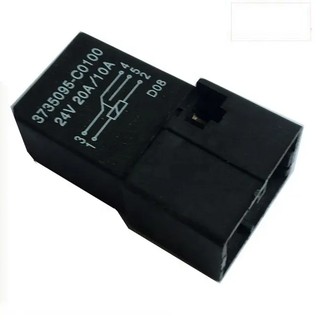 3735095-C0100 24v 20A motor starter relay assembly for dongfeng kinland truck