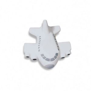 Imprint Foam Airplane Reliever Advertising Branded Logo Anti Stress Ball Promotion Gift - Product Image 4