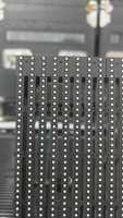 Écran LED d'occasion LCF extérieur P3.91 transparent à haute fréquence de rafraîchissement, mur vidéo LED de location pour scène et événements