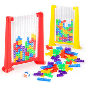 Jeu de construction 3D Tangram en plastique, blocs empilables, jouets cubes pour enfants, jouet de modélisation pour la pensée spatiale - Product Image 2