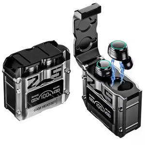 New <b>Game</b> Tws M25 Bt 5.2 Low Latency Earphone 8D HiFi Led Light Touch Wireless Headsets In-ear Gaming Earbuds - Product Image 5