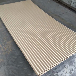 Tường trang trí giá rẻ <span class=keywords><strong>MDF</strong></span> 3D Panel tường thiết kế hiện đại 3D sóng tường - Product Image 2