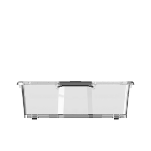 Ahorro <span class=keywords><strong>de</strong></span> espacio <span class=keywords><strong>debajo</strong></span> <span class=keywords><strong>de</strong></span> <span class=keywords><strong>la</strong></span> <span class=keywords><strong>cama</strong></span> Ropa Bufanda Contenedores <span class=keywords><strong>de</strong></span> almacenamiento Caja <span class=keywords><strong>de</strong></span> almacenamiento <span class=keywords><strong>de</strong></span> plástico transparente con ruedas - Product Image 2