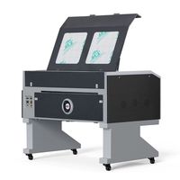 Machine de gravure laser CO2 4060/9060 50W 60W 80W 100W / Machine de découpe et de gravure laser 100W pour cuir, bois, MDF, acrylique
