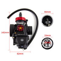 Carburateur Nibbi PE24YJ 24-30 mm, version course, moto tout-terrain 150-250cc, pièces modifiées