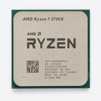 Vente en gros de processeurs AMD Ryzen 7 5700X AM4 8C16T pour ordinateur de bureau, processeur de jeu Zen3, composants d'ordinateur de jeu pour ordinateur de bureau en stock