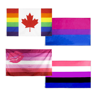 90x150cm 500g Big Bunting Us American Table arc-en-ciel et Trans Colors swiss Lgbt Gay Pride Flag