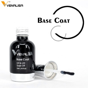 60751a Couche de <span class=keywords><strong>base</strong></span> d'apprêt de haute qualité <span class=keywords><strong>Venalisa</strong></span> 12ml, couche de finition mate sans essuyage, vernis à gel UV LED trempé super brillant - Product Image 3