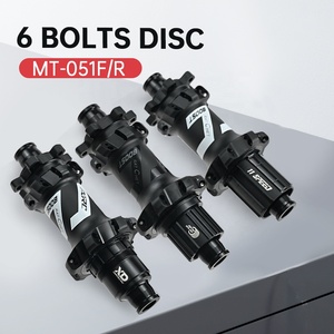 ดุมล้อจักรยานเสือภูเขา MT-051F/R 6 ขา 72 คลิก ความแข็งแรงสูง 6 โบลต์ ระบบดิสก์เบรก 110 <span class=keywords><strong>148</strong></span> HG 11v ดุมล้ออะลูมิเนียมอัลลอย - Product Image 5