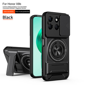 Support magnétique pour voiture Lichicase deux-en-un, accessoire mobile au toucher lisse pour <span class=keywords><strong>Honor</strong></span> X7 X7A X7B, coque de téléphone pare-chocs - Product Image 5