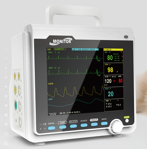 เครื่องมอนิเตอร์สัตว์เลี้ยง Shengzhichu CMS6000Vet ที่ปลอดภัยและเชื่อถือได้สำหรับสุนัขและแมว พร้อมชุดตรวจวัดสัญญาณชีพและชุดทดสอบวินิจฉัย - Product Image 2