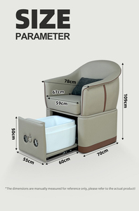 Sillones de Pedicura Profesionales con Masaje, Sillones de Spa de Lujo para Pies, Equipo de Spa sin Tuberías, Duradero, para Salón de Uñas y Spa Diurno - Product Image 5