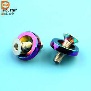 Arandelas de guardabarros JDM, estilo de coche colorido, arandela de guardabarros de aluminio anodizado Universal - Product Image 2