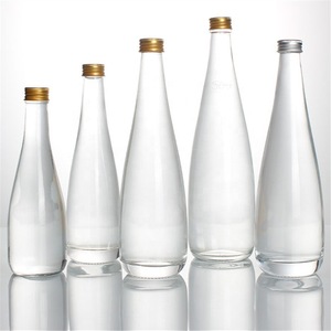 Mayysure 10oz 330ml Giọt Nước Mắt hình cổ phiếu lấp lánh mùa xuân nước Fiji tự nhiên rỗng Soda chai thủy tinh - Product Image 6