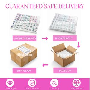 Grosir HaloOne 4 Lapisan Akrilik American Mahjong Tiles Hijau Muda Mewah Set 160 Buah untuk Pecinta Permainan - Product Image 6