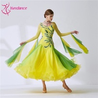 Robe de bal de compétition de danse de salon Yundance B-19567, nouvelle norme nationale, en vente