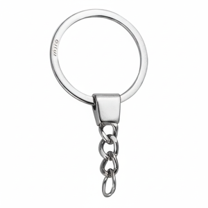 2 ANELLI METALLICI da 35 mm per Portachiavi - Product Image 2