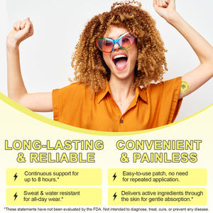 Acentiallabs يساعد على تجديد الطاقة بقع عبر الجلد يساعد على الحفاظ على التركيز الطاقة بقع الطاقة نوع التصحيح - Product Image 5